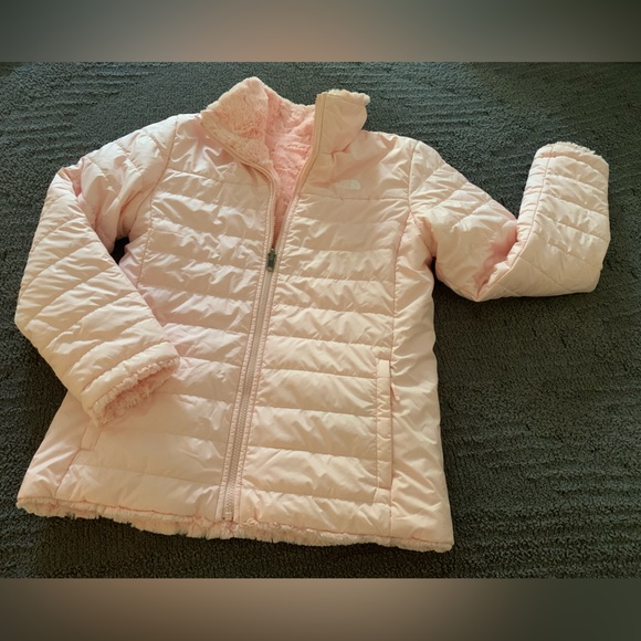 Baby Pink North Face Reversible Jacket - Picture 8 of 8